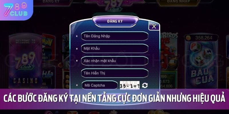Hướng Dẫn Đăng Ký 789CLUB 3 Các bước đăng ký tại nền tảng cực đơn giản nhưng hiệu quả