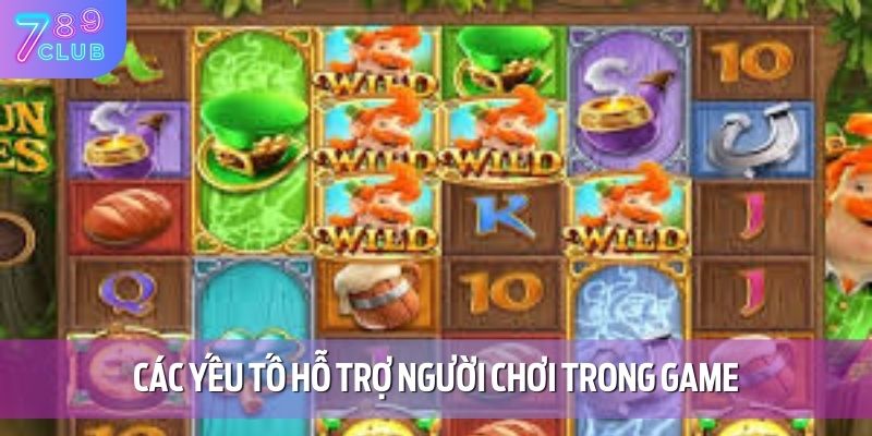 Truy Tìm Kho Báu Yêu Tinh Cùng 789CLUB - Phần Thưởng Cực Lớn 3 Các yếu tố hỗ trợ người chơi trong game