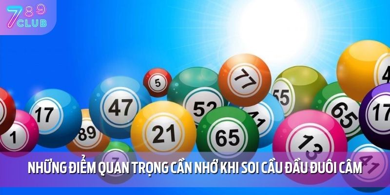 Bạc Nhớ Đầu Câm - Kiến Thức Cá Cược Lô Đề Hiệu Quả Tại 789CLUB 4 Những điểm quan trọng cần nhớ khi soi cầu đầu đuôi câm