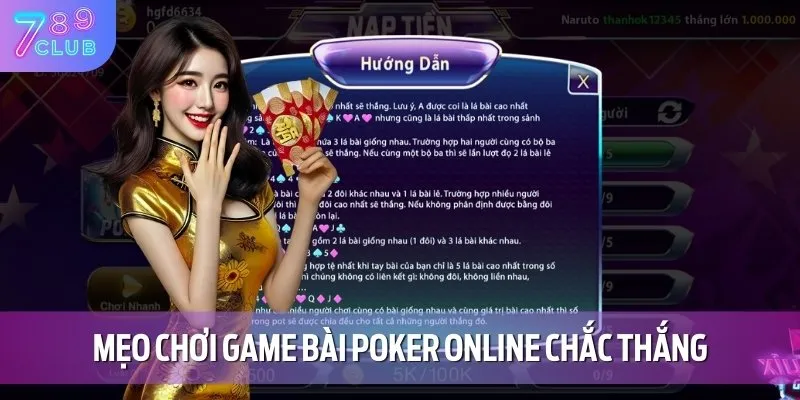 Trở Thành Cao Thủ Game Bài Poker Online Chỉ Sau 4 Phút Đọc 4 Gợi ý một vài bí kíp chơi game bài Poker cho người mới
