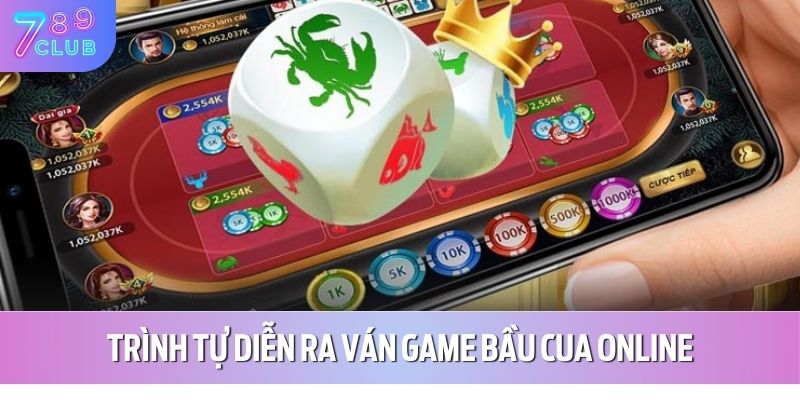 Bầu Cua Online - Trò Chơi Dân Gian Đậm Chất Giải Trí 3 Trình tự diễn ra ván game bầu cua online