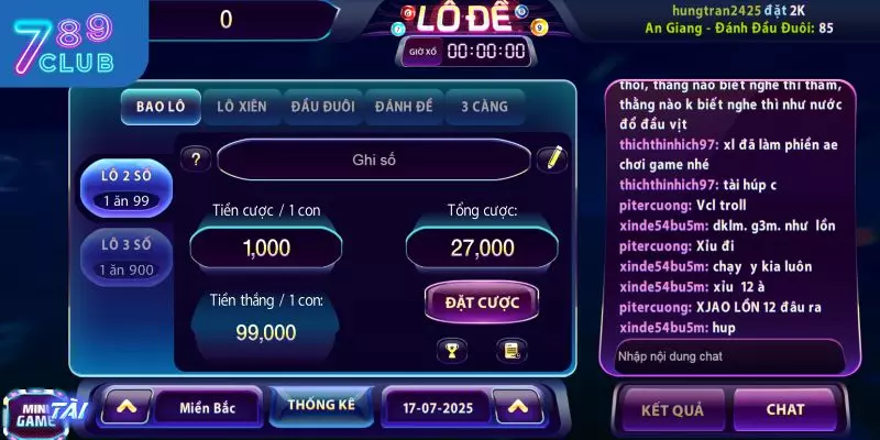 Lô Đề 789CLUB – Dự Đoán May Mắn, Thắng Lớn Mỗi Ngày 2 Giới thiệu game lô đề 789CLUB