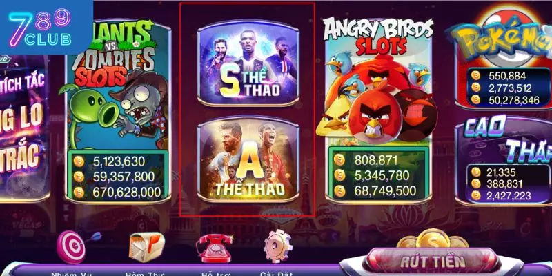 Trang Chủ 789 CLUB 7 Sảnh thể thao tại 789CLUB